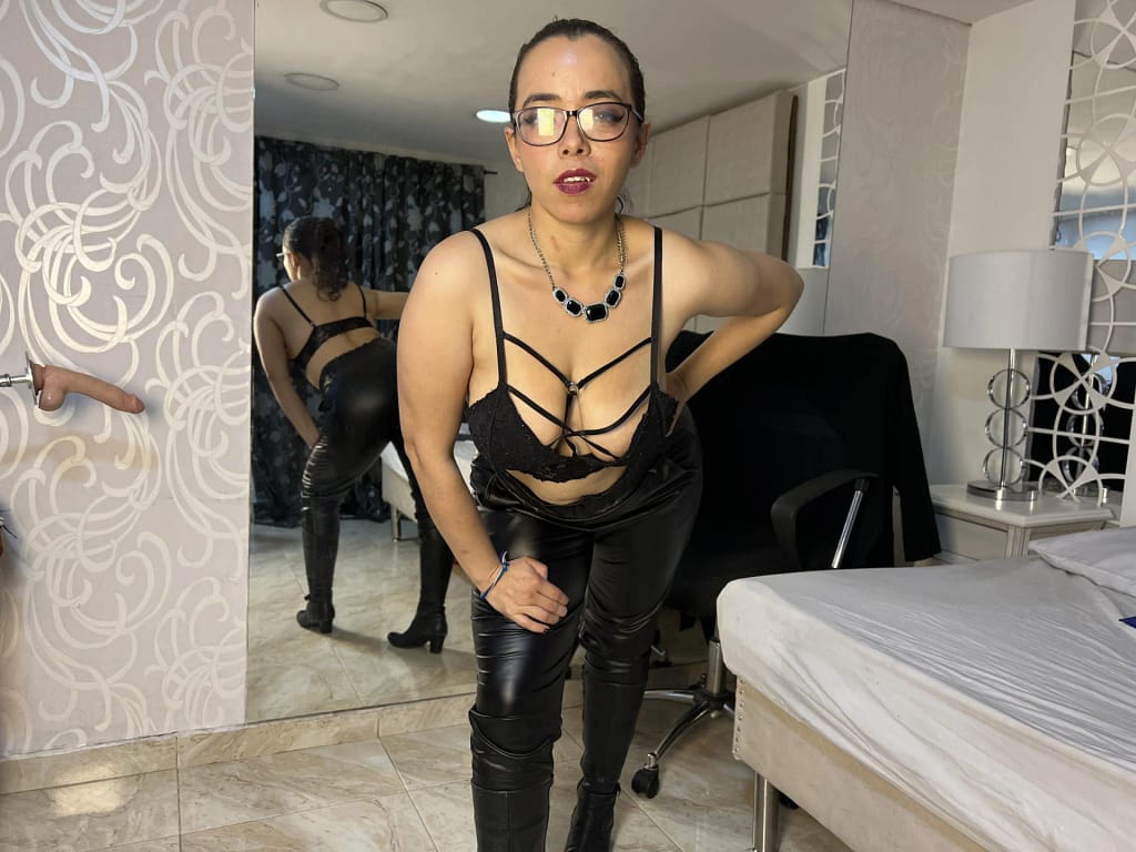 I can see the shame all over your face and the unspoken desires to cum